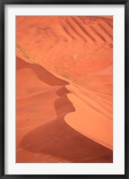 Framed Namibia, Sossusvlei. Namib-Naukluft Desert