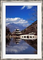Framed Pagoda, Black Dragon Pool Park, Lijiang, Yunnan, China
