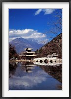 Framed Pagoda, Black Dragon Pool Park, Lijiang, Yunnan, China