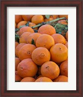 Framed Oranges for sale in Fes market Morocco