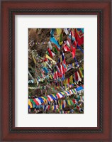 Framed Prayer Flags, Thimphu, Bhutan