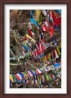 Framed Prayer Flags, Thimphu, Bhutan