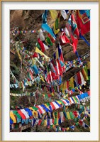 Framed Prayer Flags, Thimphu, Bhutan
