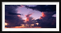 Framed Namibia, Fish River Canyon, Thunder storm clouds