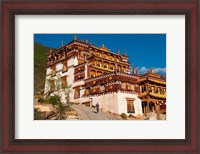 Framed Sangpi Luobuling Si Monastery, Sichuan, China