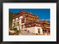 Framed Sangpi Luobuling Si Monastery, Sichuan, China