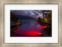Framed Resort, Pool, Northolme Hotel, Mahe Island, Seychelles