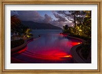 Framed Resort, Pool, Northolme Hotel, Mahe Island, Seychelles