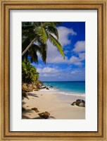 Framed Serene Anse Victorin Beach, Seychelles, Africa