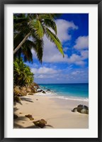 Framed Serene Anse Victorin Beach, Seychelles, Africa