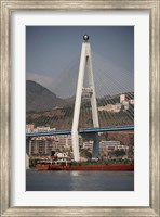Framed River port, Badong, Suspension Bridge over Yangzi