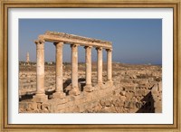 Framed Columns, Sabratha Roman Site, Tripolitania, Libya