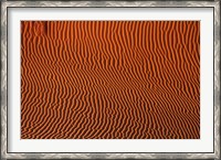 Framed Sand dune patterns,  Namibia