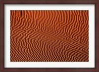 Framed Sand dune patterns,  Namibia