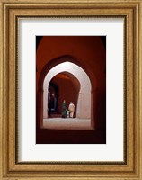Framed Royal granaries of Moulay Ismail, Meknes, Morocco, Africa