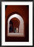 Framed Royal granaries of Moulay Ismail, Meknes, Morocco, Africa