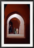 Framed Royal granaries of Moulay Ismail, Meknes, Morocco, Africa