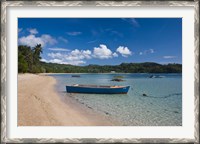 Framed Seychelles, Mahe Island, Anse Boileau, beachfront