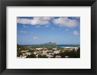 Framed Seychelles, Mahe Island, Victoria, Beau Vallon Road