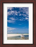 Framed Seychelles, Praslin Island, Grand Anse Beach