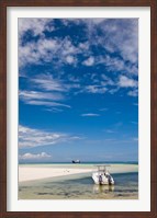 Framed Seychelles, Praslin Island, Grand Anse Beach