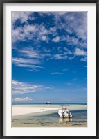 Framed Seychelles, Praslin Island, Grand Anse Beach