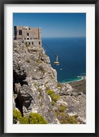 Framed South Africa, Cape Town, Table Mountain, Tram