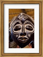 Framed South Africa, Durban, Zulu tribe mask