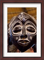 Framed South Africa, Durban, Zulu tribe mask