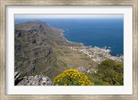 Framed South Africa, Cape Town, Table Mountain, Cape Peninsula