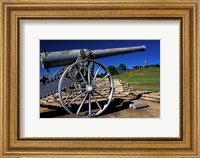 Framed South Africa, Mpumalanga, Cannon from Anglo Boer War