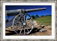 Framed South Africa, Mpumalanga, Cannon from Anglo Boer War