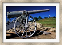 Framed South Africa, Mpumalanga, Cannon from Anglo Boer War