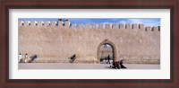 Framed Square in Ancient Walled Medina, Essaouira, Morocco