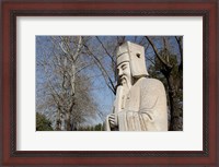 Framed Statue, Changling Sacred Was, Beijing, China