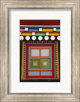 Framed Tibetan-Styled Decoration in Tagong Monastery, Tagong, Sichuan, China