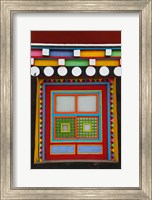 Framed Tibetan-Styled Decoration in Tagong Monastery, Tagong, Sichuan, China
