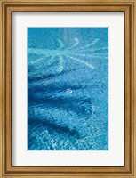 Framed Swimming Pool with Palm Art, Faux Kasbah Hotel, Morocco