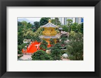 Framed Gold Pavilion of Absolute Perfection, Hong Kong, China