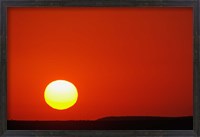 Framed Sunset, Masai Mara Game Reserve, Kenya