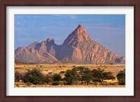 Framed Spitzkoppe (1784 meters), Namibia