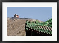 Framed Great Wall of China at Juyongguan, Beijing, China