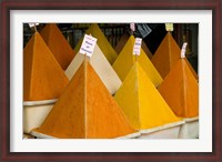 Framed Spices in Old City, Market, Essaouira, Morocco, Africa