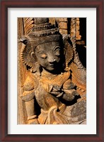 Framed Stupa Details, Shwe Inn Thein, Indein, Inle Lake, Shan State, Bagan, Myanmar
