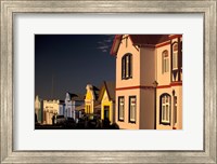 Framed Street Scene and Town View, Namibia