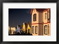 Framed Street Scene and Town View, Namibia