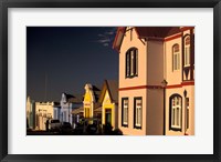 Framed Street Scene and Town View, Namibia