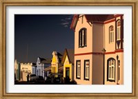Framed Street Scene and Town View, Namibia