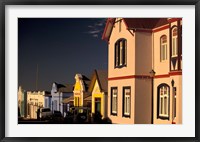 Framed Street Scene and Town View, Namibia