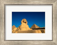 Framed Sphinx, Pyramids at Giza, Egypt